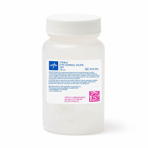Medline Sterile 0.9% Normal Saline 100 mL Bottle