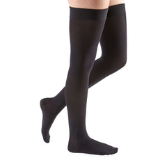mediven comfort 20-30 mmHg Thigh High w/Beaded Silicone Topband Closed Toe Compression Stockings