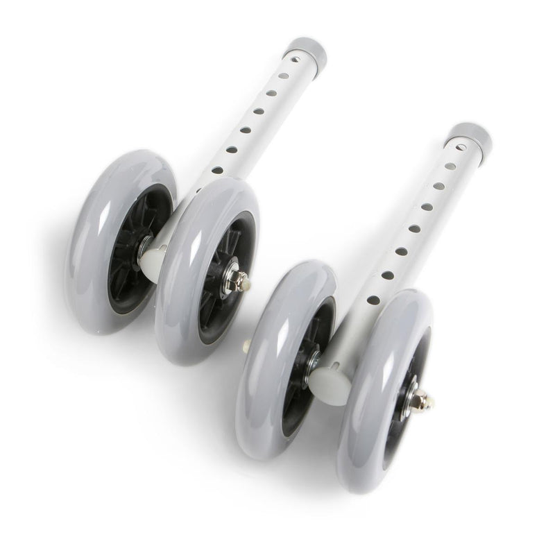 1 Pair-Pair / Chrome Patient Safety & Mobility - MEDLINE - Wasatch Medical Supply