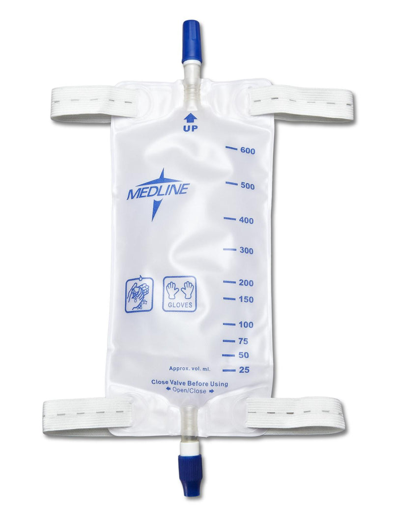 Single Bag / Twist Valve / 600.00 ML Urology - MEDLINE - Wasatch Medical Supply