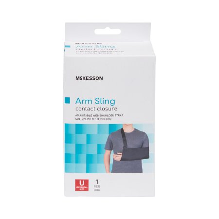 Arm Sling McKesson Hook and Loop Closure One Size Fits Most