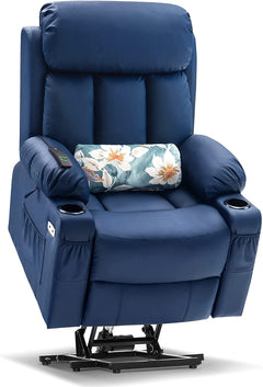 BLUE Reclining Lift Chair - Mcombo - Wasatch Medical Supply