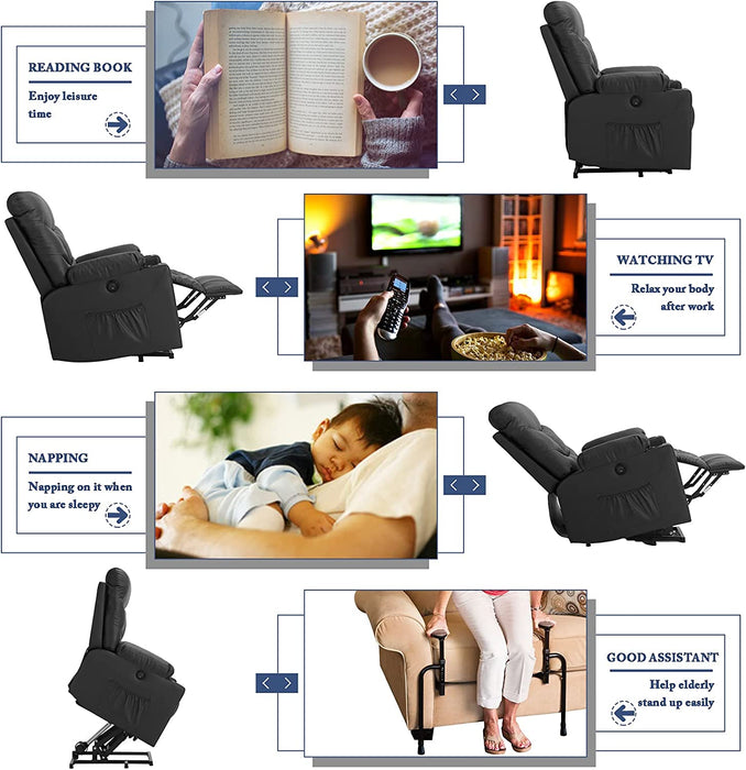 Features & Benefits -  Power Reclining Lift Chair 