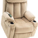 BEIGE FABRIC Reclining Lift Chair - Mcombo - Wasatch Medical Supply