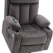 GREY FABRIC Reclining Lift Chair - Mcombo - Wasatch Medical Supply