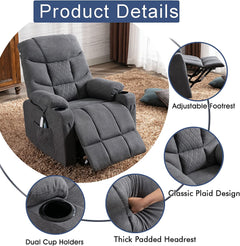 Product Details - Power Reclining Lift Chair