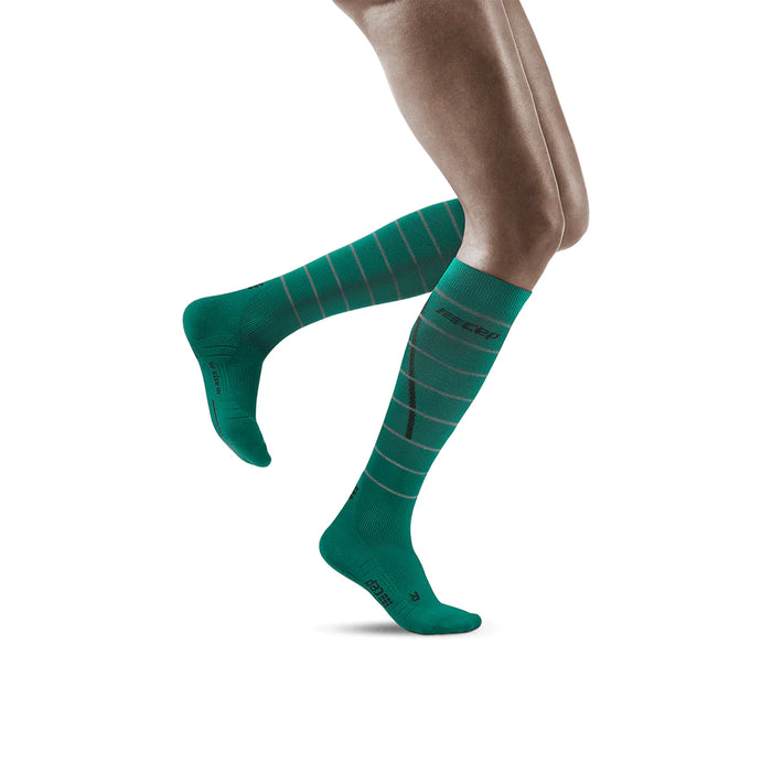 Reflective Tall Compression Socks, Women