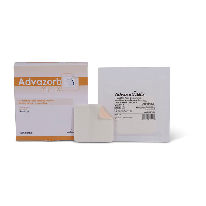 Advazorb Silfix, 3x3in, 10/bx