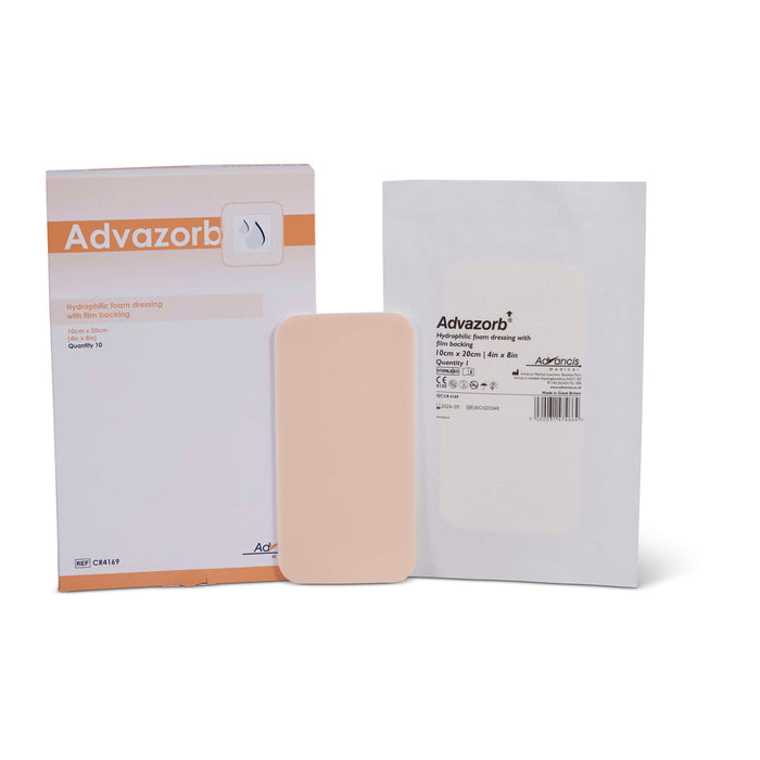 Advazorb Absorbent Foam Wound Dressing without Border