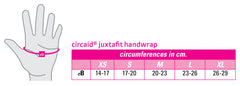 circaid juxtafit Essentials Gauntlet Hand Compression Wrap (Left), X-Small