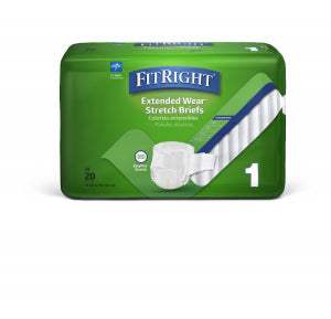 Medline FitRight Extended Wear Stretch Briefs