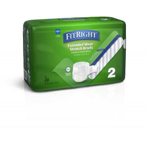 Medline FitRight Extended Wear Stretch Briefs