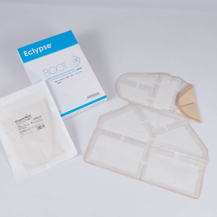 Eclypse Boot Super Absorbent Leg Wound Dressing Wrap