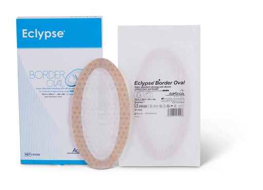 Eclypse Border Oval, 8x12in, 10/bx