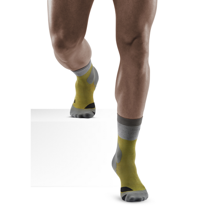 CEP Hiking Light Merino Mid Cut Compression Socks, Men