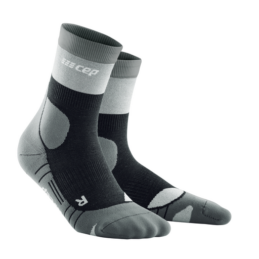 CEP Hiking Light Merino Mid Cut Compression Socks, Men