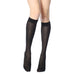 Sheer Dot Knee High 15-20 Black Size S