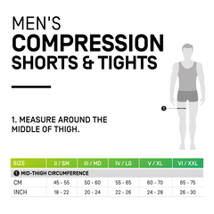 CEP Compression Shorts, Men