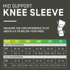 CEP Mid Support Knee Sleeve, Unisex