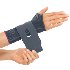medi Manumed Active Wrist Support, Left, Silver