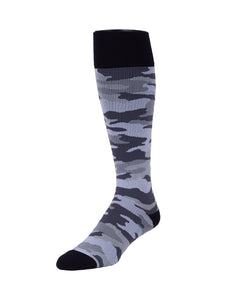 Rejuva Camo 15-20 mmHg Compression Socks Black/Grey Size S