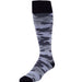 Rejuva Camo 20-30 mmHg Compression Socks Black/Grey Size S