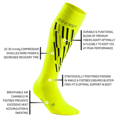 CEP Ski Thermo Tall Compression Socks, Men