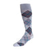 Rejuva Argyle Compression Socks 20-30 Smoke Size S