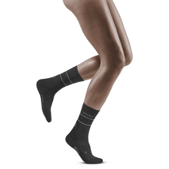 CEP Reflective Mid Cut Compression Socks, Women
