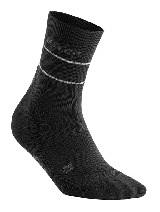 CEP Reflective Mid Cut Compression Socks, Women