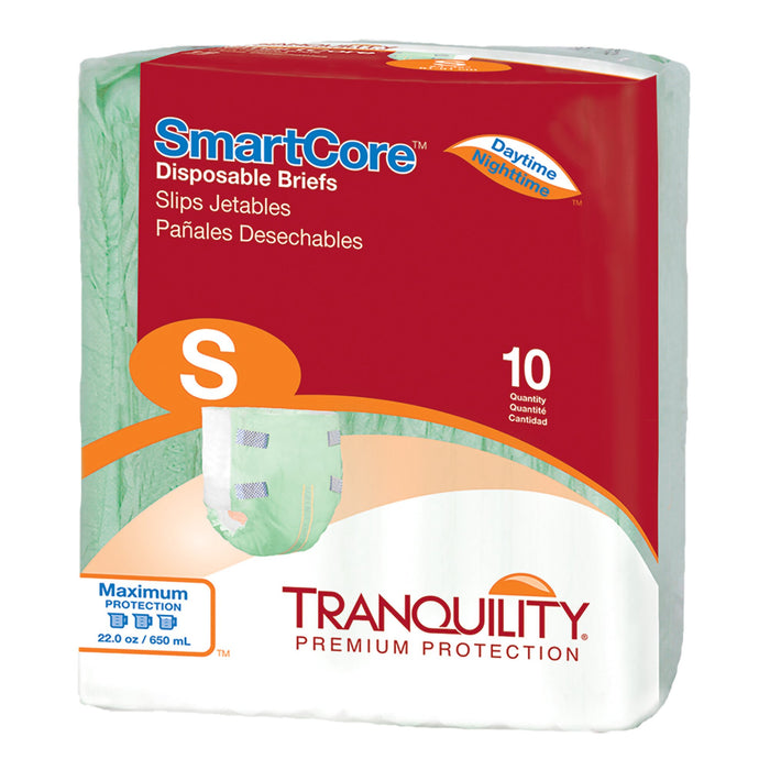 Tranquility SmartCore™ Maximum Protection Incontinence Brief, Small