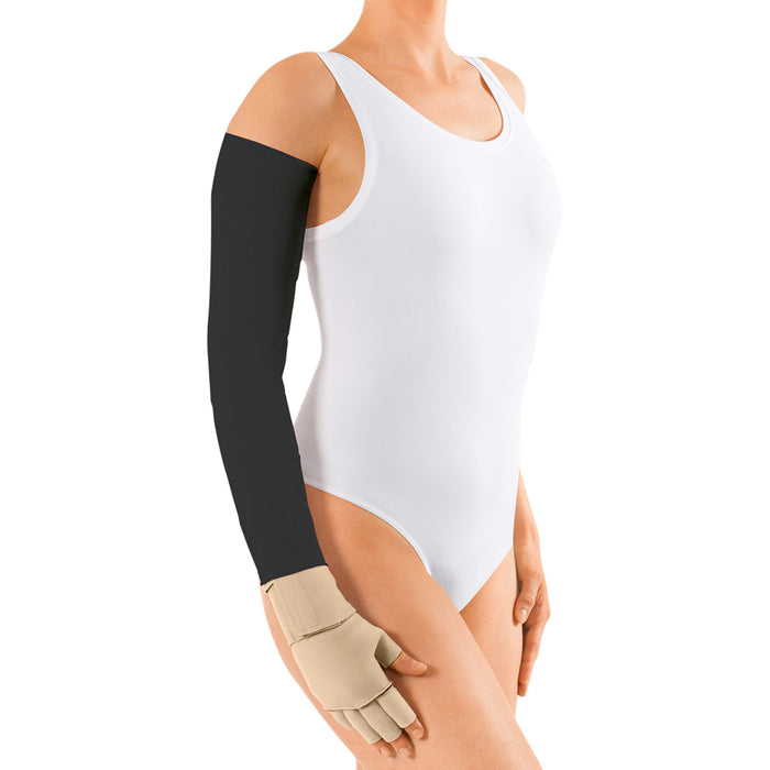 circaid juxtafit Lymphedema Cover Up Arm Sleeve, Beige, Small