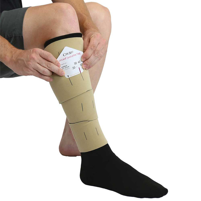 circaid juxtalite Lower Leg Compression Wrap, Small, Long