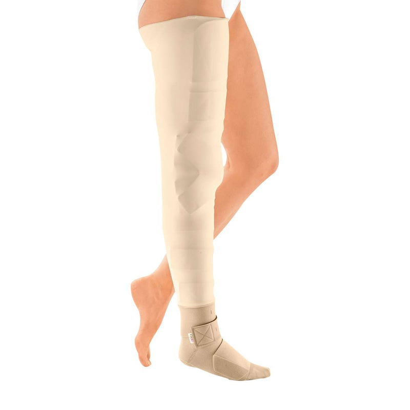 circaid Lower Leg Compression Wrap Terry Cotton Undersock Liner, 91 cm  (Max), White-Cotton Terry 