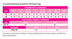circaid juxtalite HD Lower Leg Compression Wrap, Small, Long