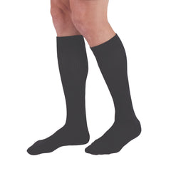 duomed relax 20-30 mmHg Calf High Closed Toe Compression Stockings, Black, Small-Standard