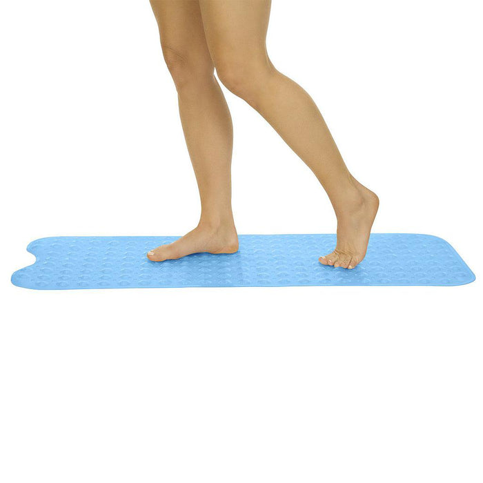 Vive 38" x 15" Bath Mat with Suction Cups