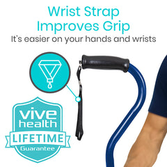 Vive Offset Bariatric Cane