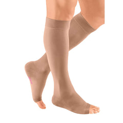 mediven plus 30-40 mmHg Calf High Open Toe Compression Stockings