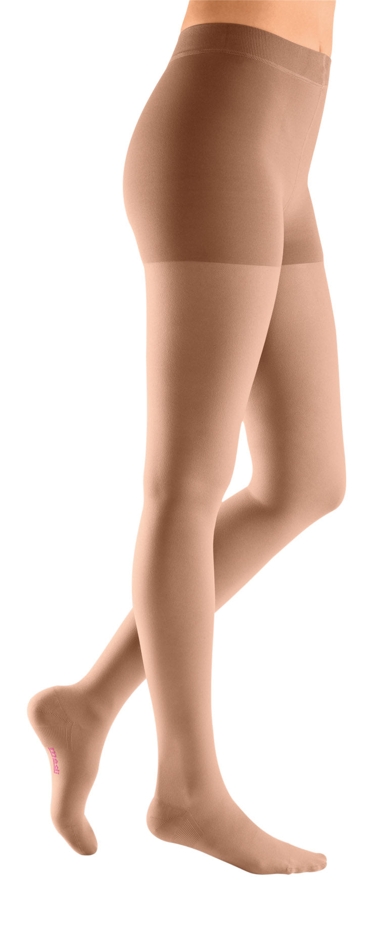 mediven plus 20-30 mmHg Panty Closed Toe Compression Stockings, Beige, I-Standard