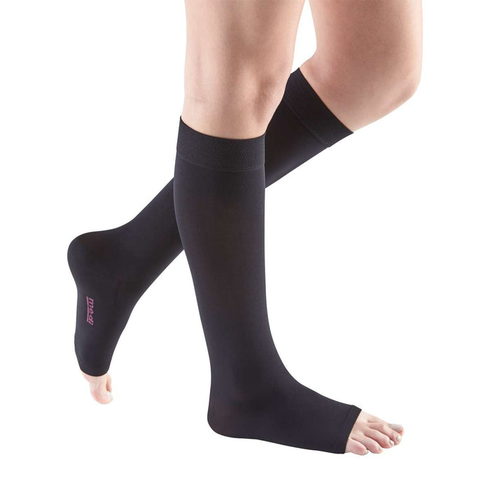 mediven comfort 30-40 mmHg Calf High Open Toe Compression Stockings