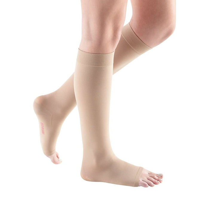 mediven comfort 20-30 mmHg Calf High Open Toe Compression Stockings