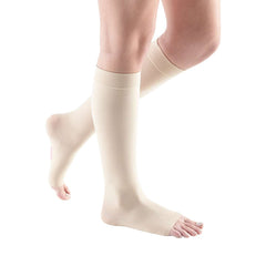 mediven comfort 15-20 mmHg Calf High Open Toe Compression Stockings