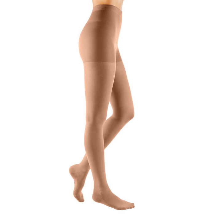 mediven comfort 15-20 mmHg Panty Closed Toe Compression Stockings, Natural, I-Standard