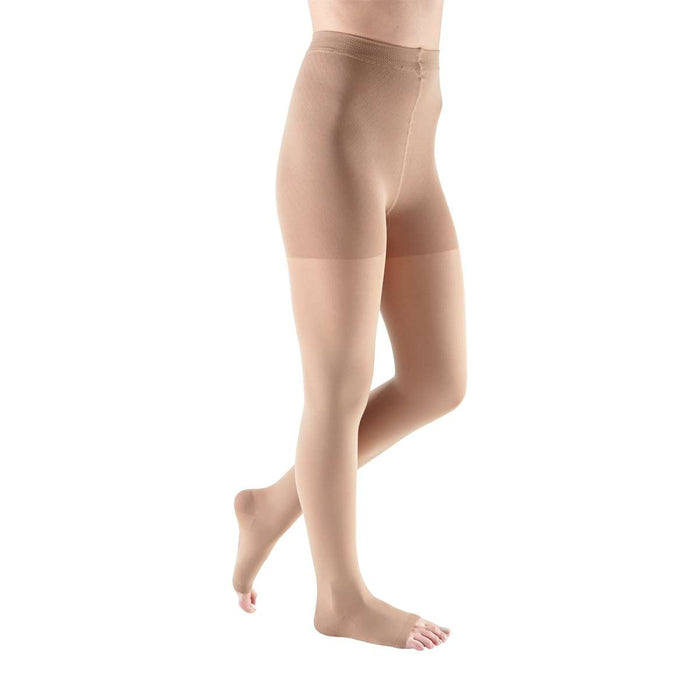 mediven comfort 30-40 mmHg Panty Open Toe Compression Stockings, Natural, I-Standard