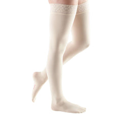 mediven comfort 20-30 mmHg Thigh w/Lace Topband Closed Toe Compression Stockings