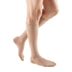 mediven plus 20-30 mmHg Calf High w/Silicone Topband Closed Toe Compression Stockings