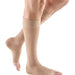 mediven plus 20-30 mmHg Calf High w/Silicone Topband Open Toe Compression Stockings, Beige, I-Standard