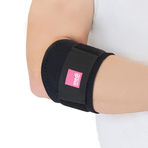 medi protect Tennis Elbow Strap, Black, SM