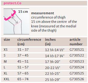 medi protect.CO Knee Brace, XS